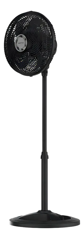 Ventilador Silencioso De Coluna 30cm 52w Preto