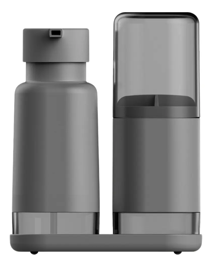 Kit Banheiro Porta Escova De Dente Porta Sabonete Líquido